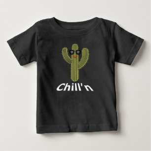 Chill'n Cactus Design - Baby Fine Jersey T-Shirt