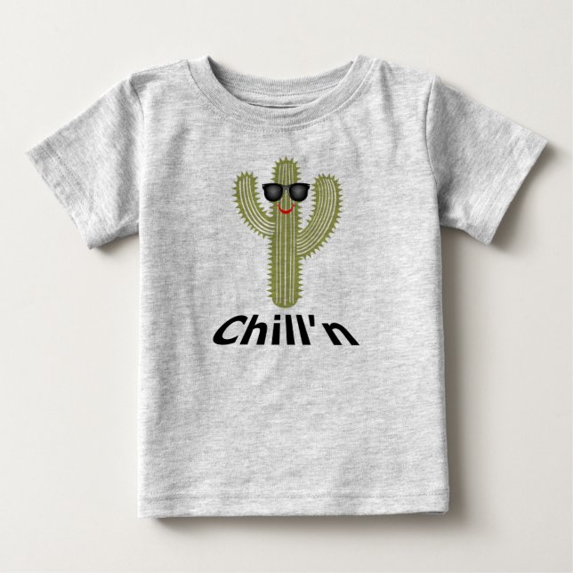 Chill'n Cactus Design - Camiseta de jersey suave p (Anverso)