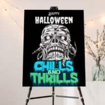 Chills & Thrills crían Posters gráficos de Hallowe