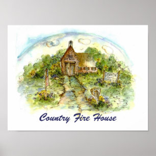 chimenea de impresión