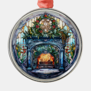 Chimenea de Navidades de Ornamentos de Navidad