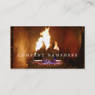 Chimenea de tarjetas de visita