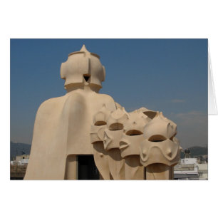 Chimeneas y escalera