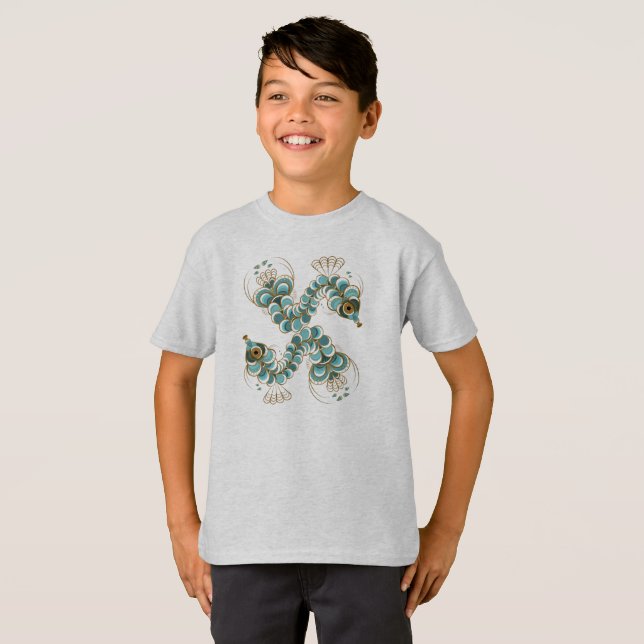 Chimera - Camiseta de caballete de mar para niños (Anverso completo)