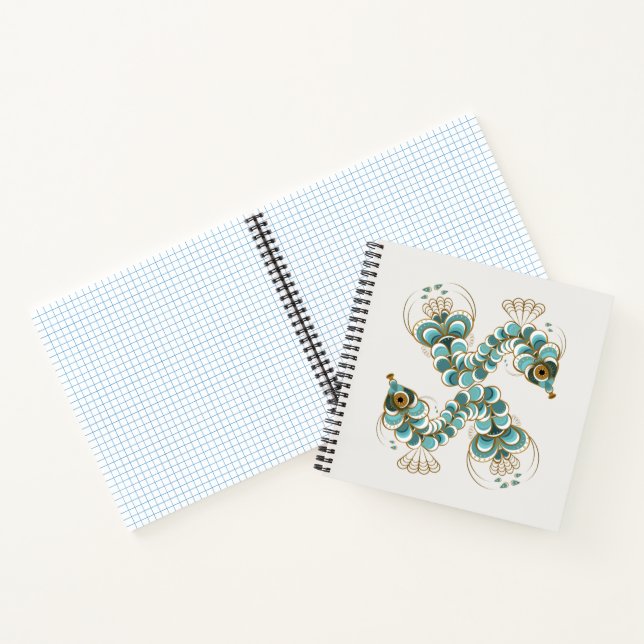 Chimera - Cuaderno para caballitos de mar de pavo  (Interior)