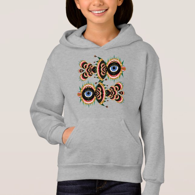 Chimera - Niños de Pájaros Pullover Hoodie (Anverso)