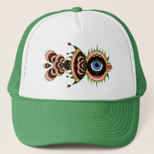 Chimera - Sombrero para camioneros de aves de pesc