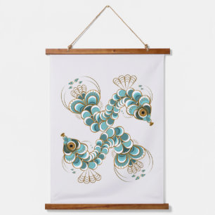 Chimera - Tapiz de mariscos de pavo real