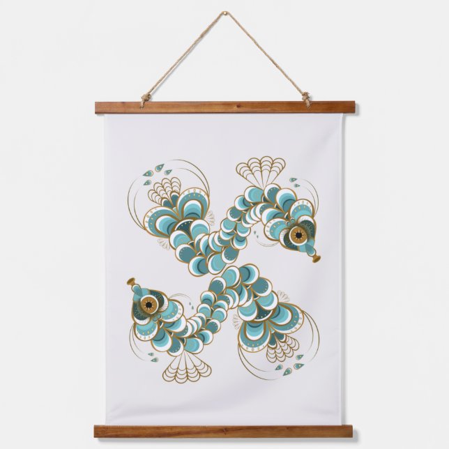 Chimera - Tapiz de mariscos de pavo real (Anverso)