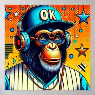 CHIMP 8 DE ARTE POP