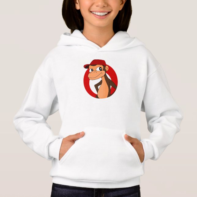 Chimp personalizado hoodie (Anverso)