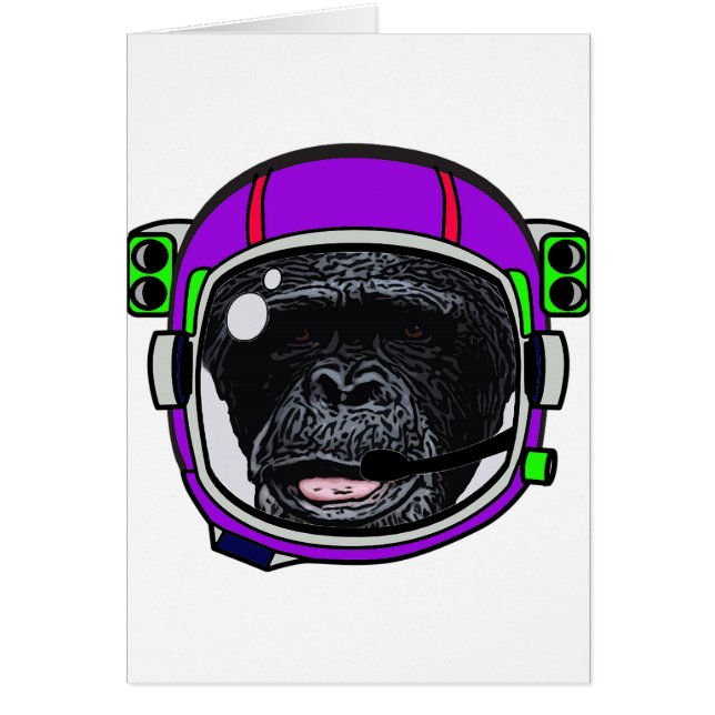 Chimpancé espacial (Frente)