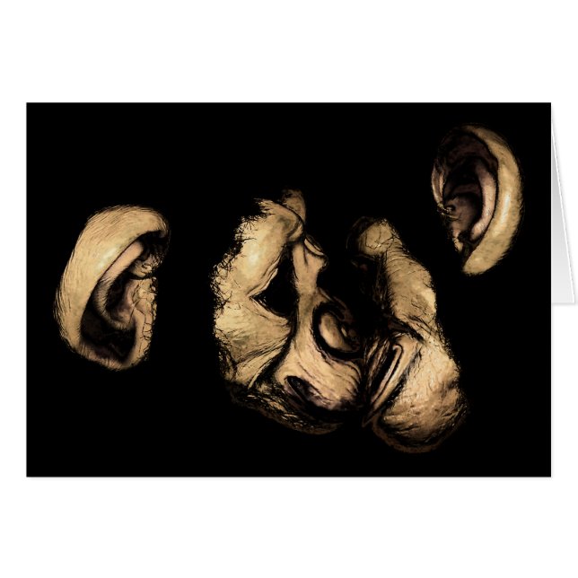 chimpancés de besos (Anverso (Horizontal))