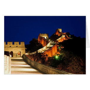 China, Badaling, Gran Muralla, vista de