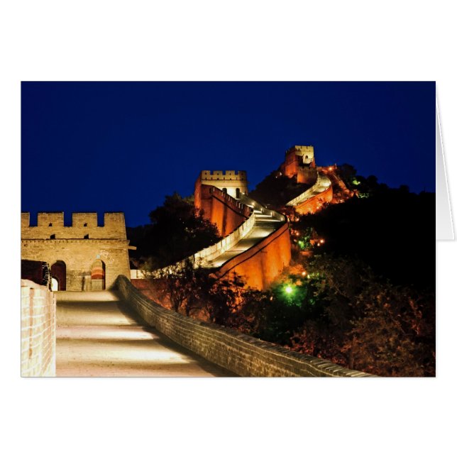 China, Badaling, Gran Muralla, vista de (Anverso (Horizontal))