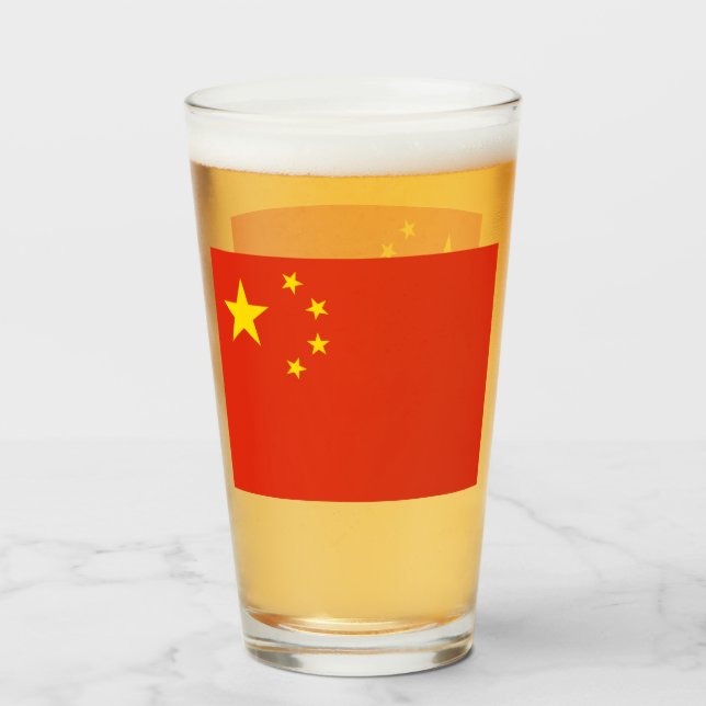 CHINA BEER GLASS (Anverso (lleno))