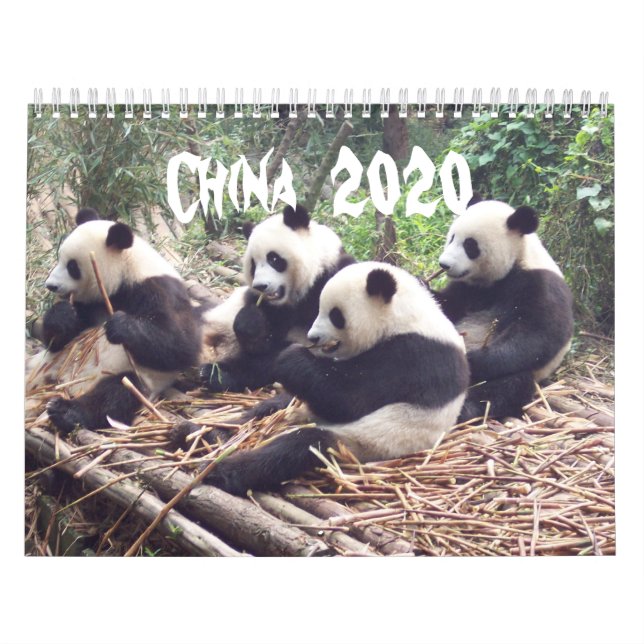 China - Calendario 2020 (Tapa)