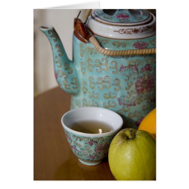 China, Hong Kong. Tetera tradicional china y (Frente)