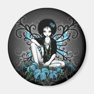 "China" retro Verde azulado engaña imán de arte de