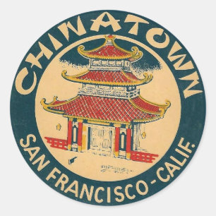 Chinatown, San Francisco - Pegatinas