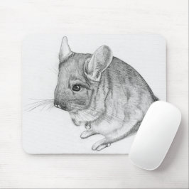 Chinchilla en Alfombrilla de Ratón