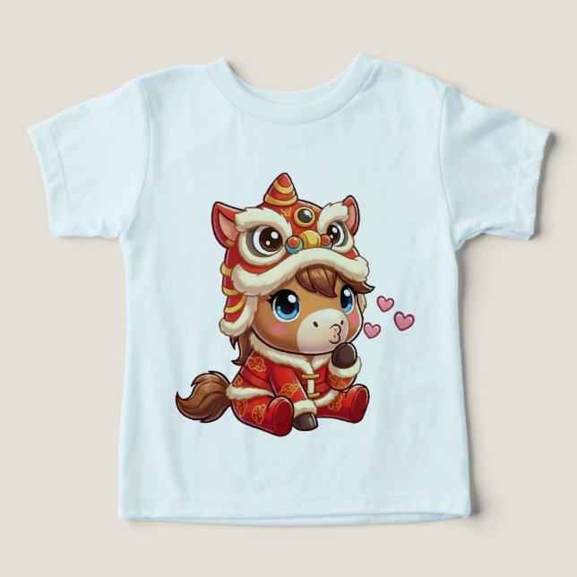 Chinese New Year Horse 2026 Zodiac (Diseño delantero )