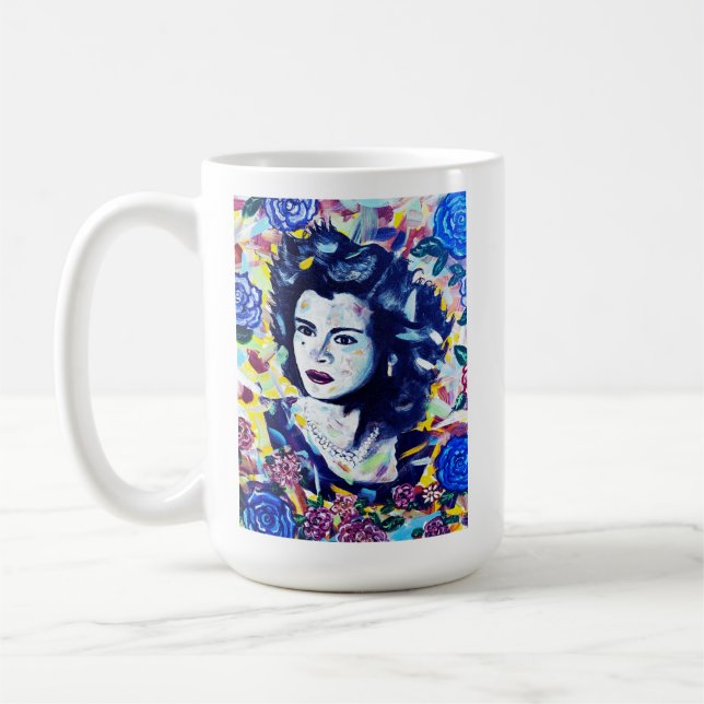 Chingona Como María - Taza de café del Día de la M (Izquierda)