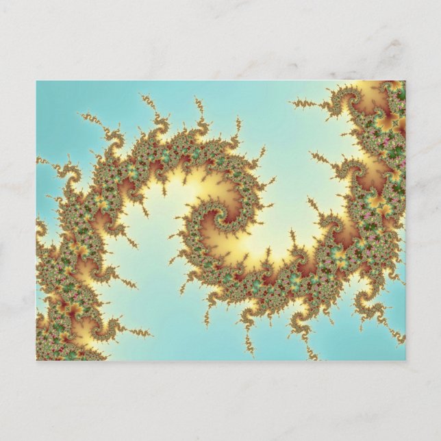 Chino - Postal fractal (Anverso)