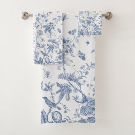 Chinoiserie clásica azul y blanco