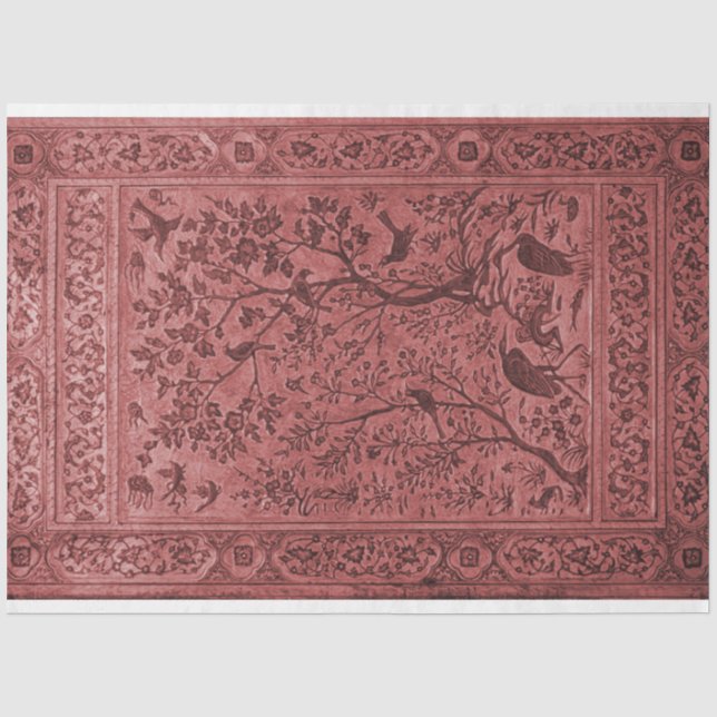Chinoiserie de papel de papel de papel para el tap (Anverso)