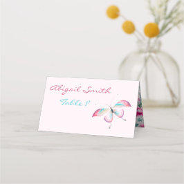 Chinoiserie floral y mariposas - Tarjetas de plaza