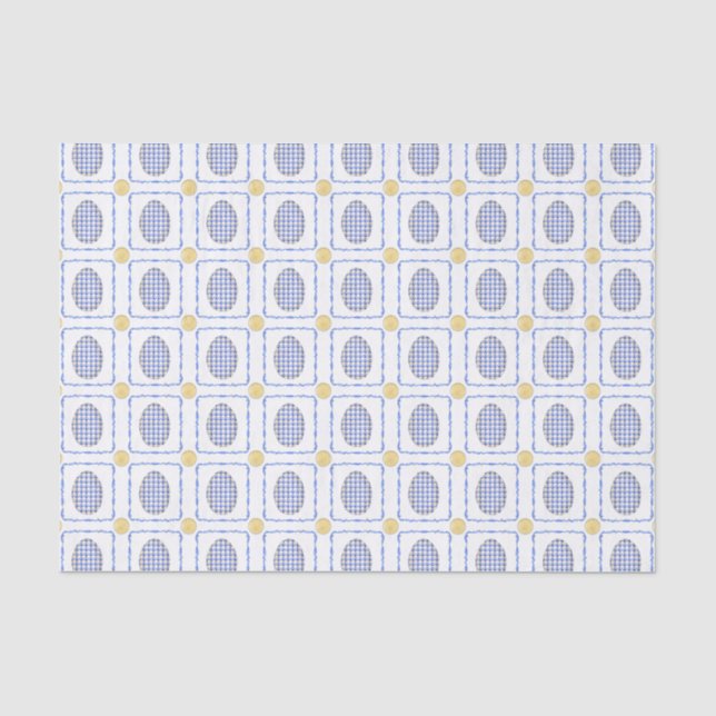 Chinoiserie Moda acuarela Huevos Papel de tejidos (Anverso)