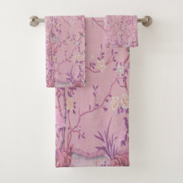 Chinoiserie rosa 3 Piece Lujo