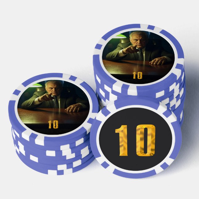Chip de póquer Boss 10 dólares (Pila)