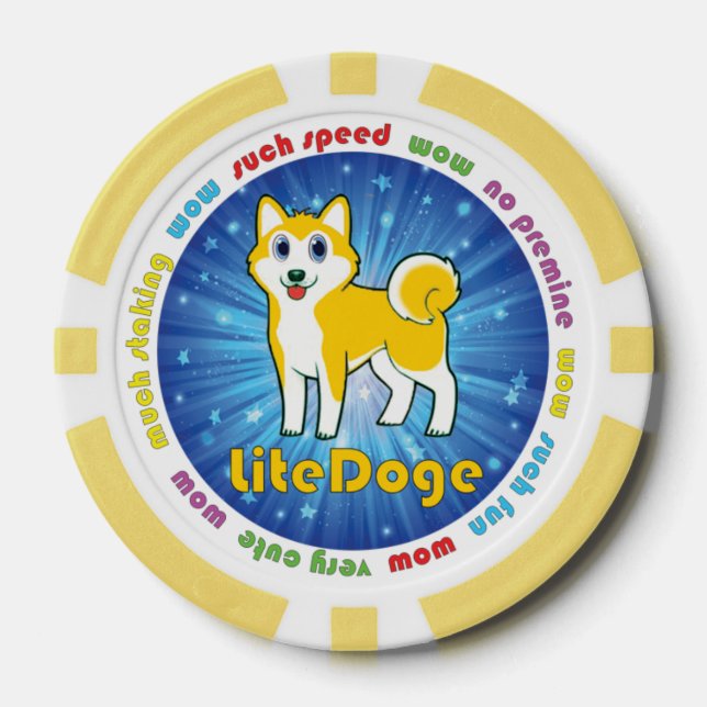 Chip de Póquer de 1000 LDOGE (Anverso)
