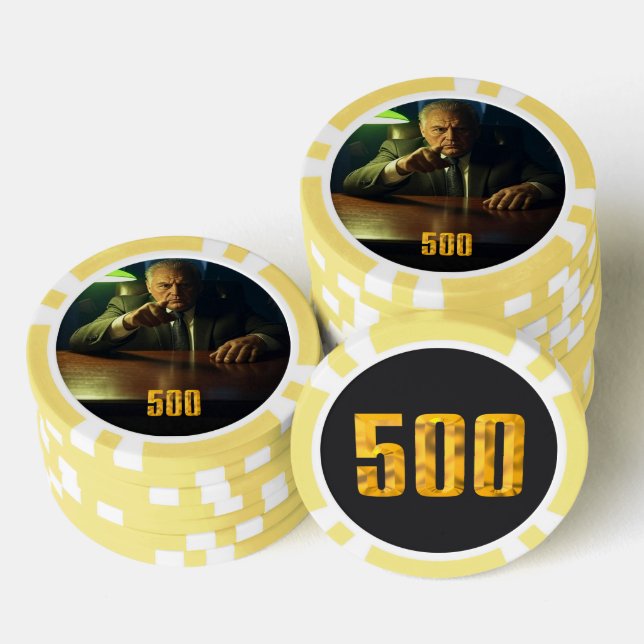 Chip de póquer de 500 dólares Boss (Pila)