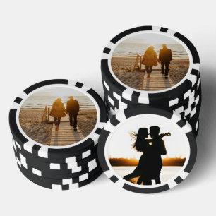 Chip de póquer favorito de bodas de póquer 2 Foto 
