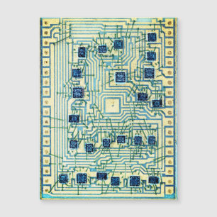 Chip de silicio vintage