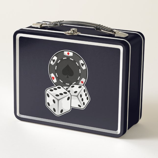 Chip y dados para Poker (Anverso)