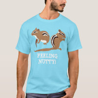 Chipmunks Mensaje Personalizado Camiseta gráfica