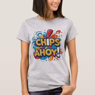 ¡Chips Ahoy! Camiseta - Estilo dulce y lúdico