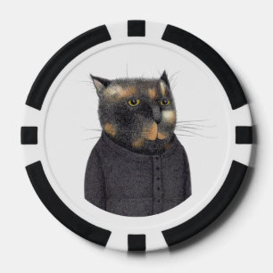 Chips de póquer CAT MAID DE LDY