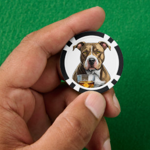 Chips de póquer compuesto de perros Top Personaliz