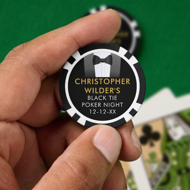 Chips de póquer con foto de la fiesta de los bachi (All in for these poker chips. You can add your own photo and poker party details)