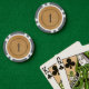 Chips de póquer de madera de estilo antiguo occide (Poker Table (Double))