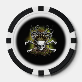 Chips de póquer King Squill Skull