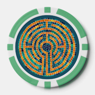 Chips de póquer LABYRINTH II
