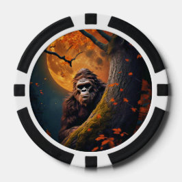 Chips de Póquer para Esculpir Sasquatch