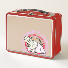 ChiRadio LLC IceCream logo Lunch Box