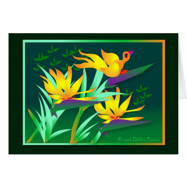 Chirrido del paraíso de Debbie Jensen (Anverso (Horizontal))
